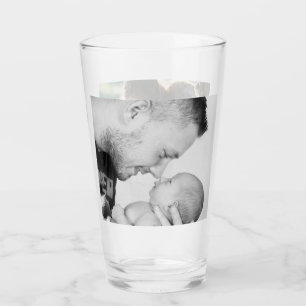 Verre 2 Photo personnalisé double face 