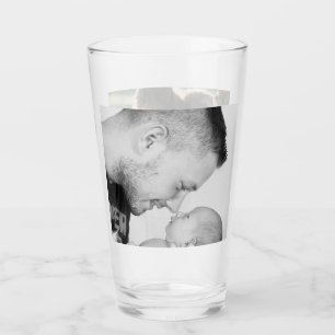 Verre 2 Photo personnalisé double face 