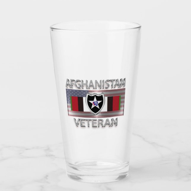 Verre 2e division d'infanterie Afghanistan Vétérinaire (Devant)
