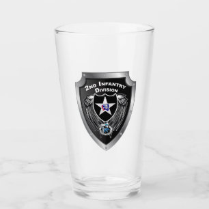 Verre 2e Division d'Infanterie “Div Glass Cup tête de In