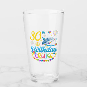 Verre 30e anniversaire Croisière B-Day fête Boire