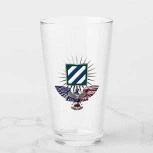 Verre 3e division d'infanterie Aigle Customisé