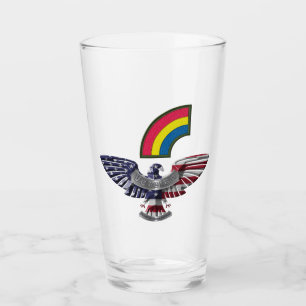 Verre 42e division d'infanterie « Never Forget » Aigle