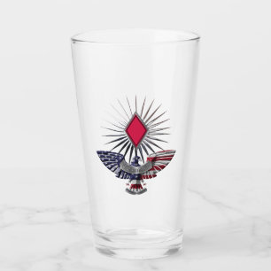 Verre 5e division d'infanterie Aigle Customisé