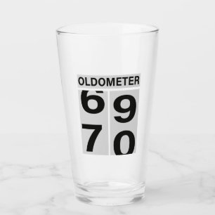 Verre 70e anniversaire Oldomètre