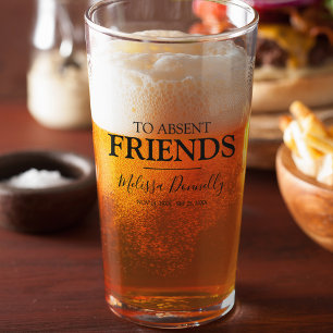 Verre À Absent Amis l Souvenir