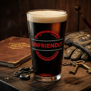 Verre à bière antipathique – Vaisselle pour boire