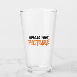 Verre à bière avec photo personnalisée