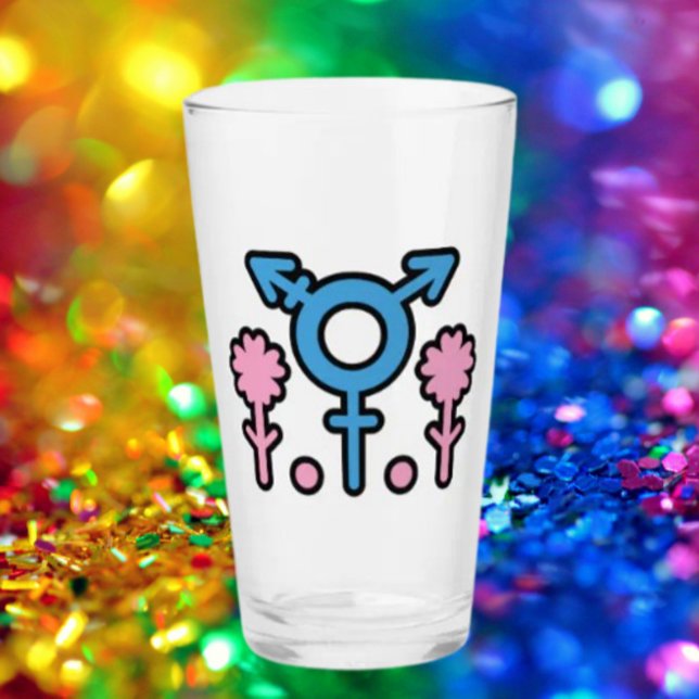 Verre à bière Blossom & Pride (Créateur téléchargé)