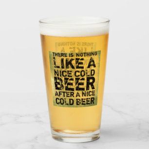 Verre à bière de pint moderne drôle