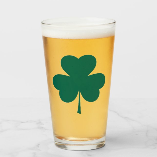 Verre à bière irlandais (Devant (rempli))