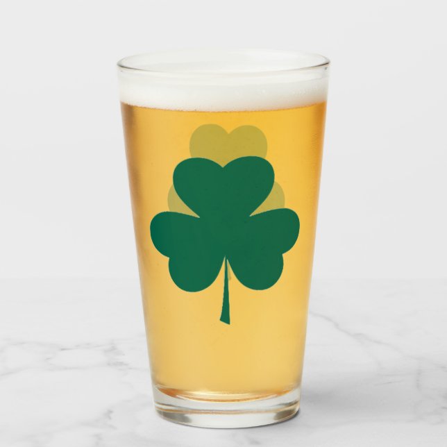 Verre à bière irlandais (Devant (rempli))