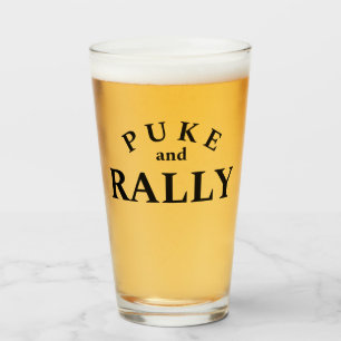 Verre à bière Puke and Rally Pint Glass – Verre à 