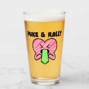 Verre à bière Puke & Rally – Édition spéciale Pink