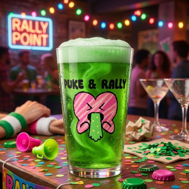 Verre à bière Puke & Rally – Édition spéciale Pink (Créateur téléchargé)