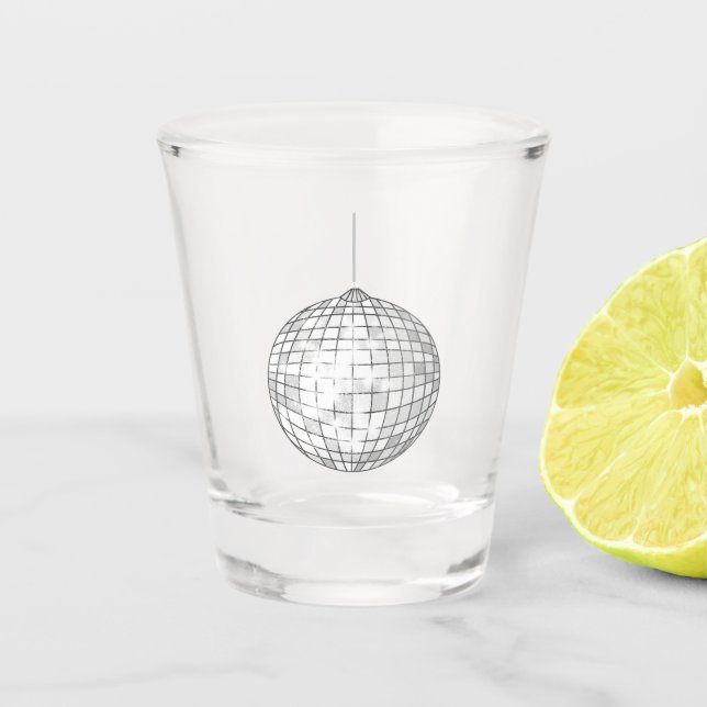 Verre à bille Disco Argent (Devant)