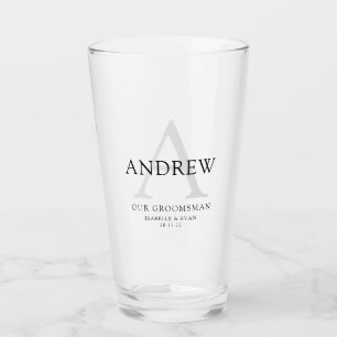Verre à boire Groomsman