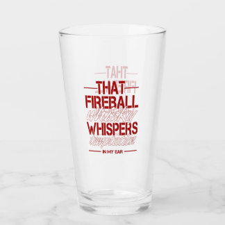 Verre à boire humour Fireball