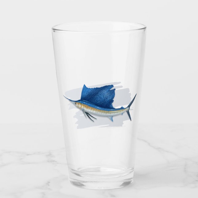 Verre à boire pour le poisson-voilier de l'Atlanti (Devant)