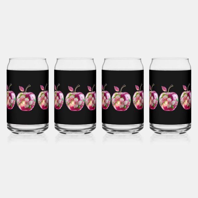 Verre à canne imprimé (Recto)