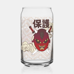 verre a cannette masque hannya
