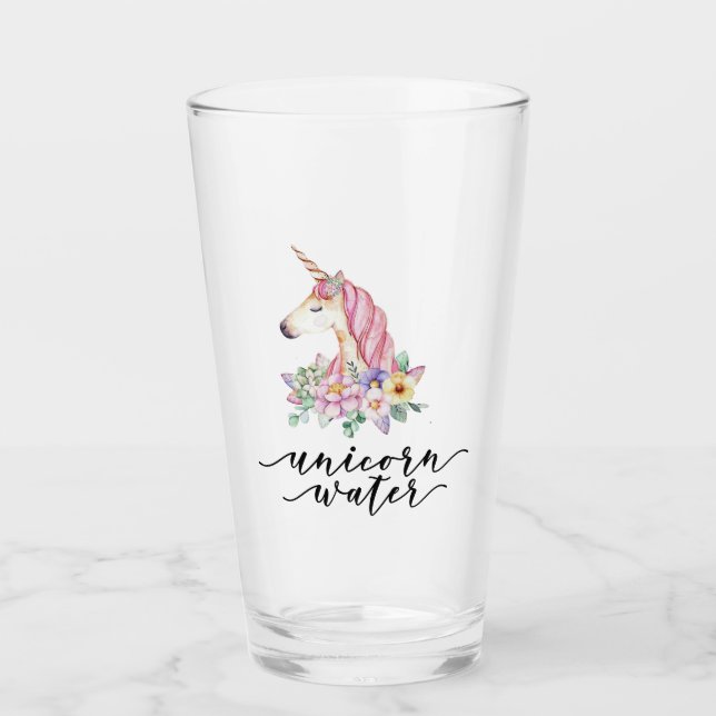 Verre à eau Licorne Tasse (Devant)