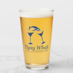 Verre à la pinte de baleine Tipsy