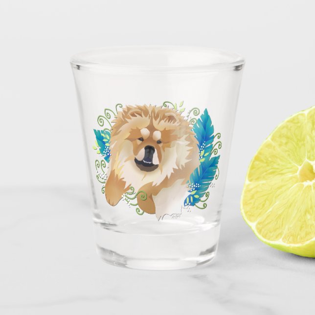 Verre à liqueur de bouffe de DAEJA vu (Devant)