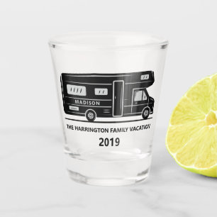 Verre à liqueur fait sur commande de camping-car