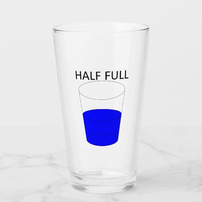 Verre à moitié plein (Devant)