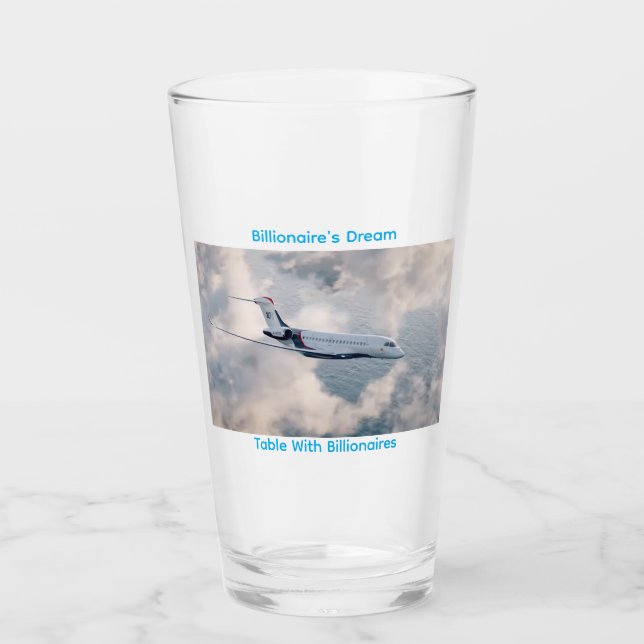 Verre à Pied de Luxe en Verre – Élégant, Durable & (Devant)