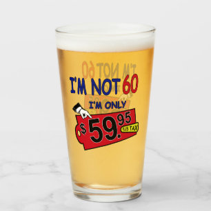 Verre à pint humour 60 ans 59.95