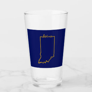 Verre à pinte de l'Indiana Seize Onces