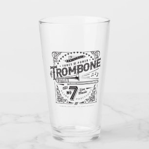 Verre à pinte de Trombone Vintage