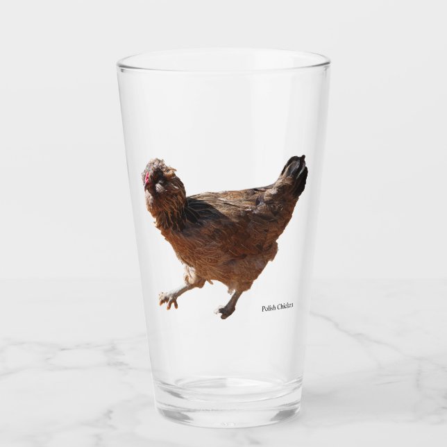 Verre à poulet polonais (Devant)