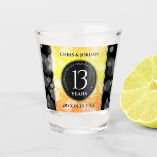 Verre A Shot 13ème anniversaire Mariage de la Citrine