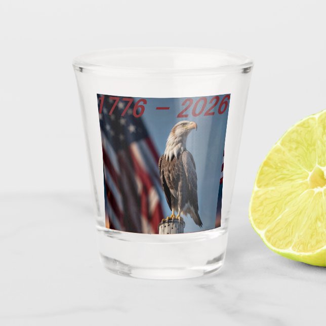 VERRE A SHOT 1776 - 2026 (Devant)