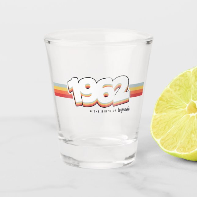 Verre A Shot 1962 The birth of legends (Devant)