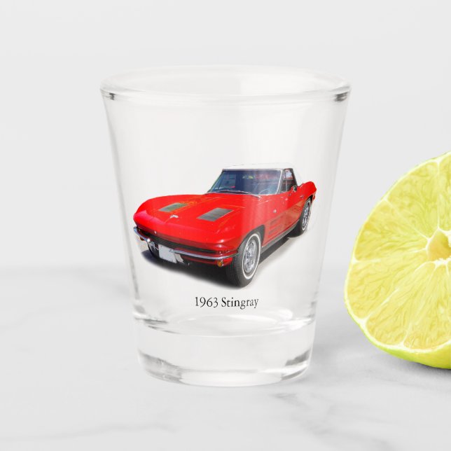 Verre A Shot 1963 Stingray shot glass (Devant)