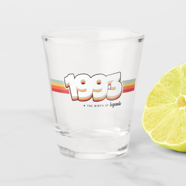 Verre A Shot 1993 La naissance des légendes (Devant)