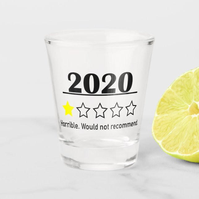 Verre A Shot 2020 Horrible Review (Devant)