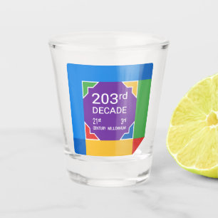 Verre A Shot 203e Décennie (Nouvel An 2021—2030)