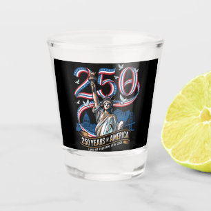 Verre A Shot 250 Ans Anniversaire Amérique 1776 2026
