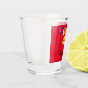 Verre A Shot 40 et fabuleux ballons d'anniversaire