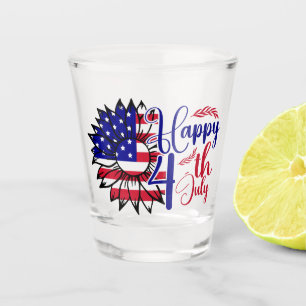 Verre A Shot 4 juillet