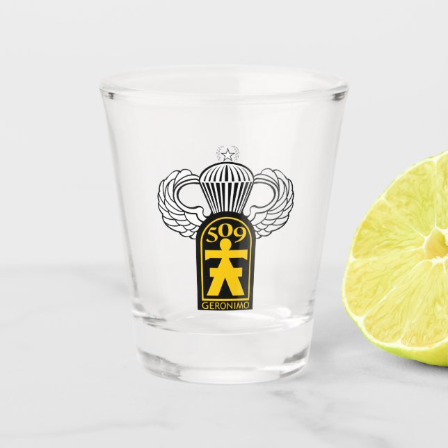 Verre A Shot 509e Aéronefs avec sauts (Devant)