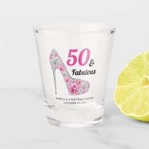 Verre A Shot 50 et Fabuleux fête d'anniversaire