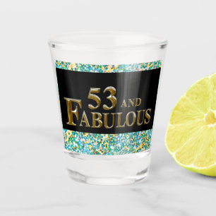 Verre A Shot 53e anniversaire