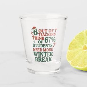 Verre A Shot 6 7 Professeur Six Sept 67 Père Noël Gen Alpha