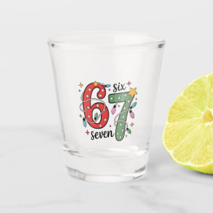 Verre A Shot 6 7 Six Seven Main Génération Z Alpha Meme Argot N